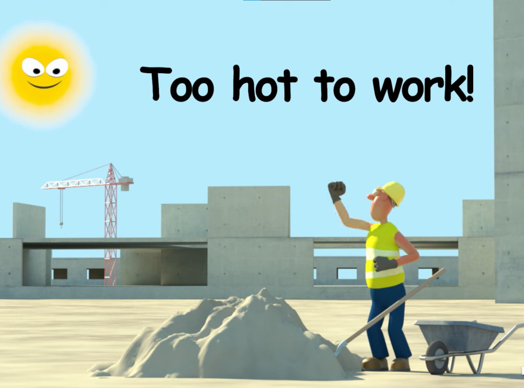 Is it too hot to work? Ask Napo how to beat heat stress! ENSHPO
